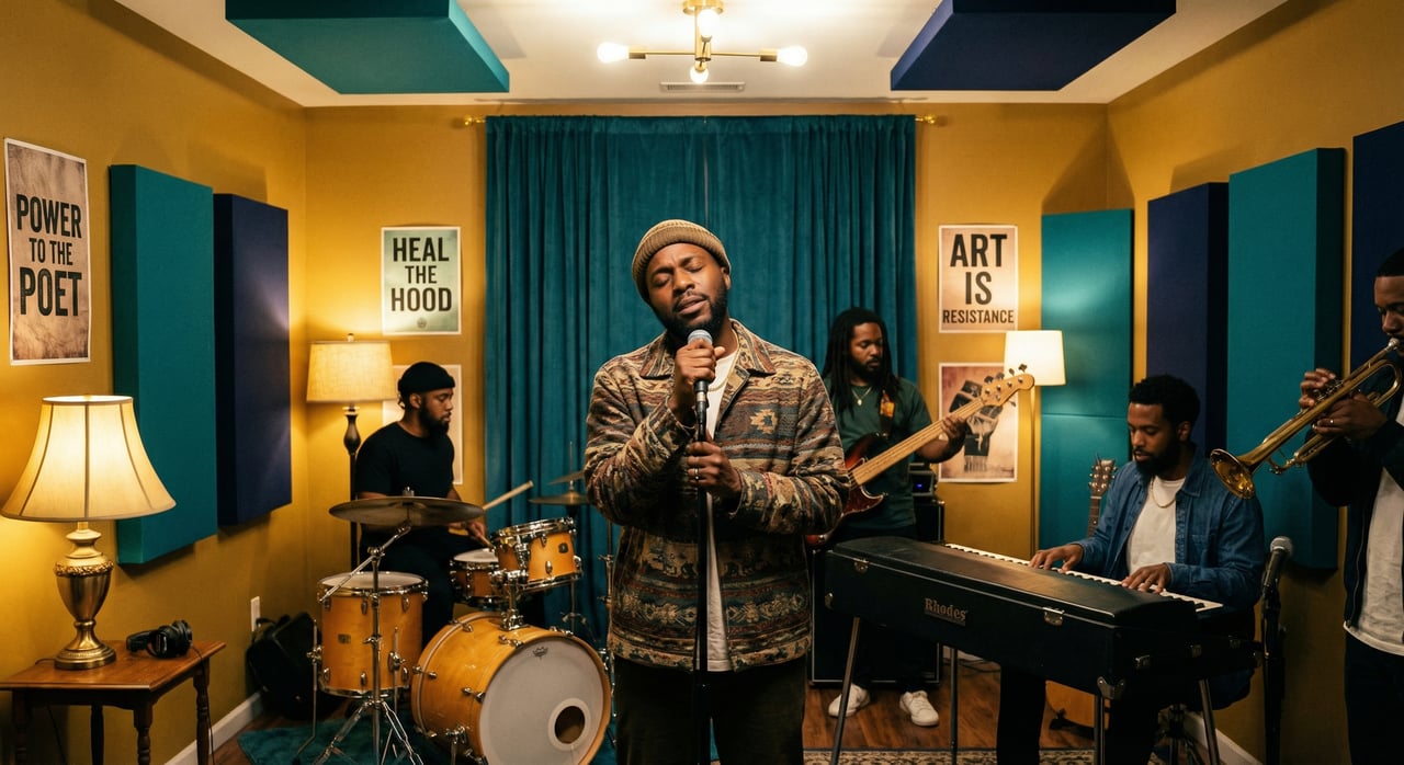 Conscious rap performance