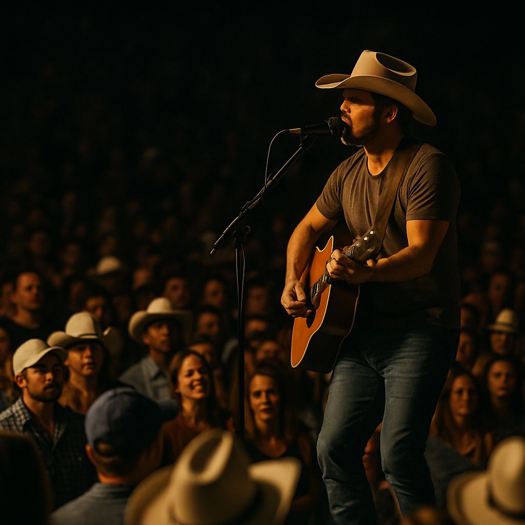 A country song concert