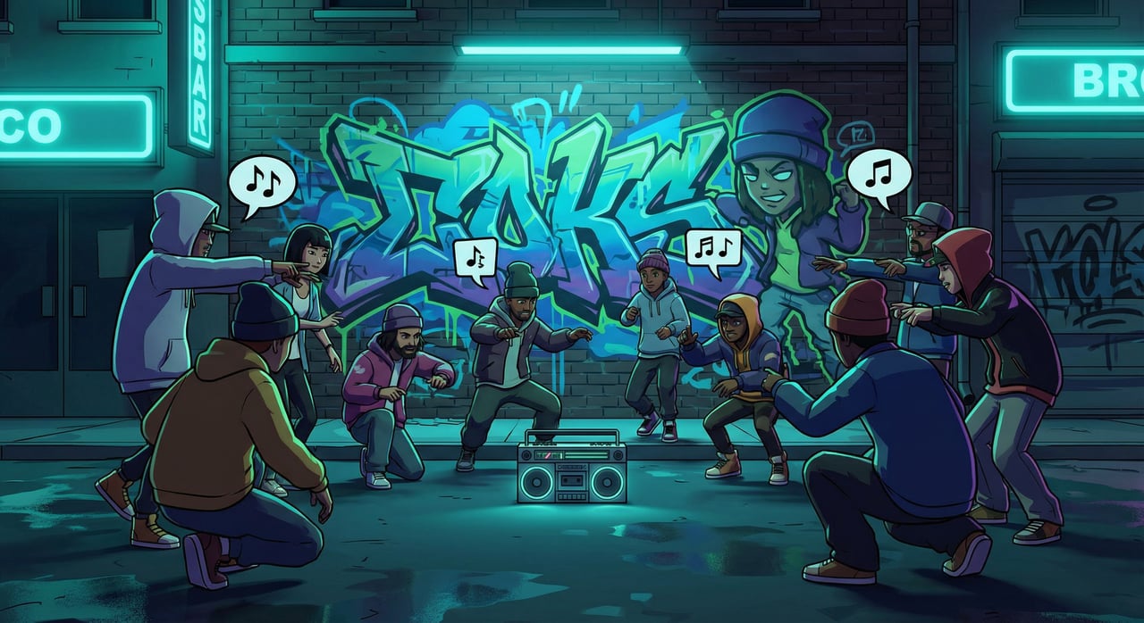 Hardcore hip-hop community