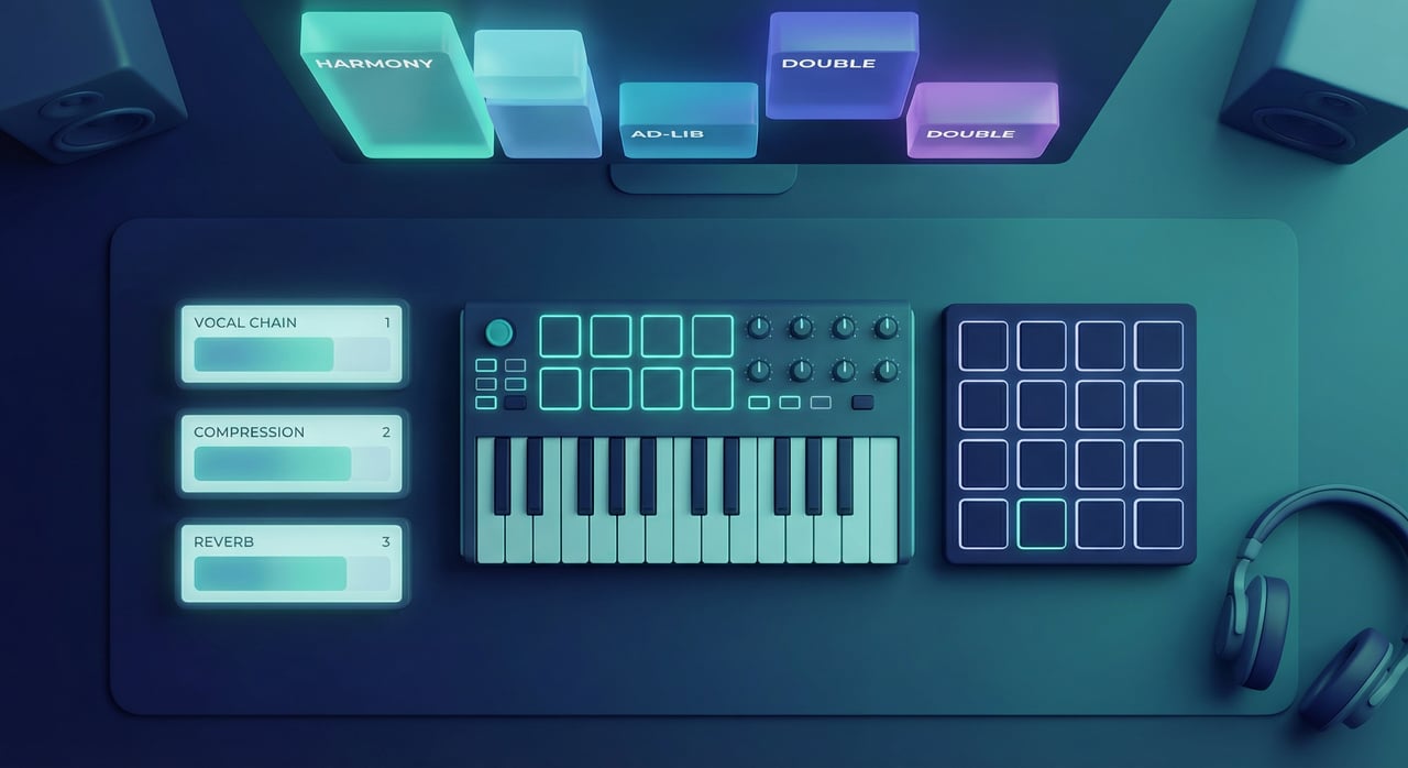 Recording melodic rap